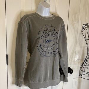 N. Myrtle Beach Crewneck Sweater Comfort Colors
